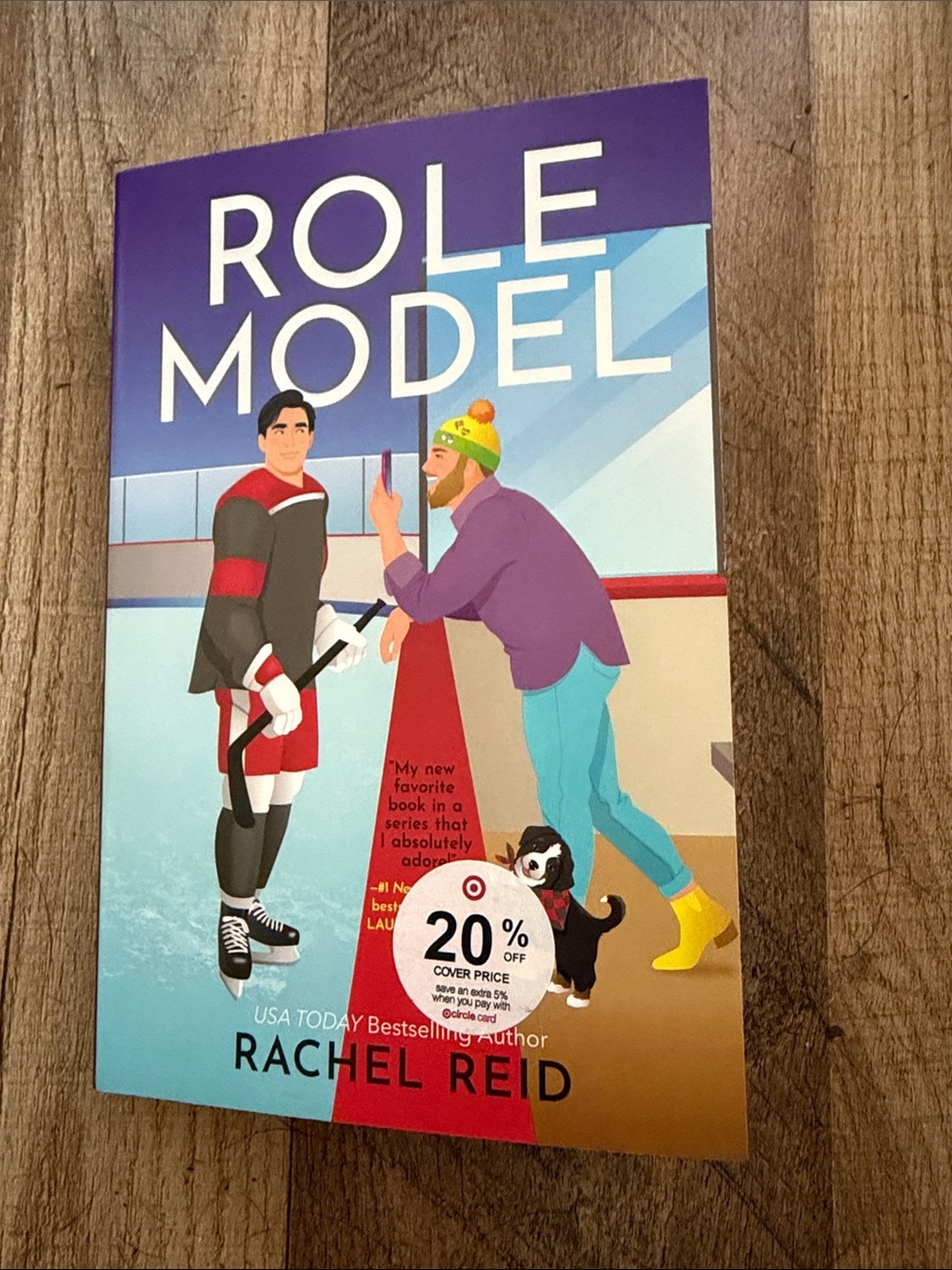 Role Model by Rachel Reid — Purple Cover